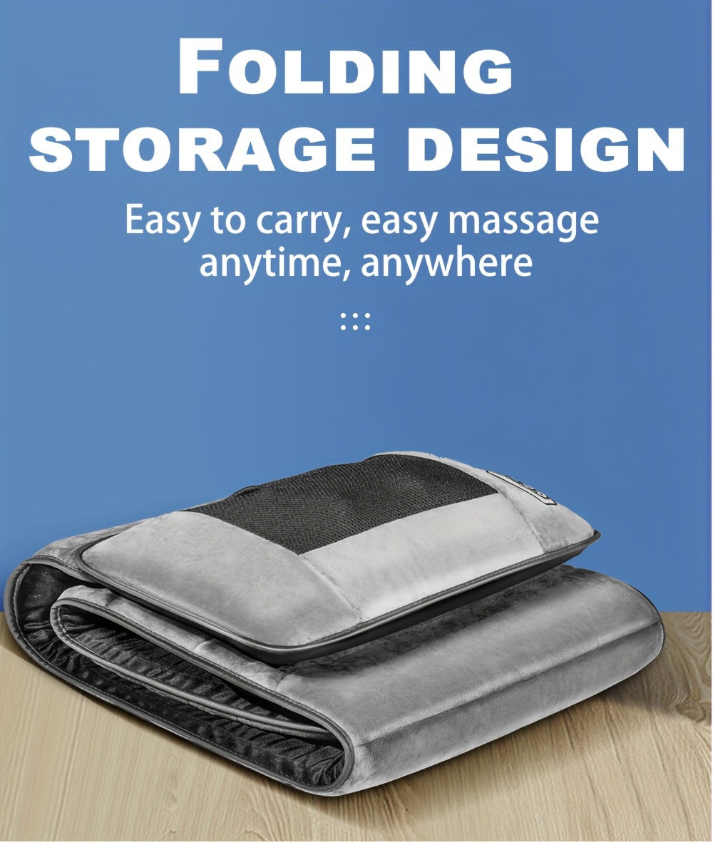 Full Body Massage Mattress with Shiatsu Massage and Hot Compress