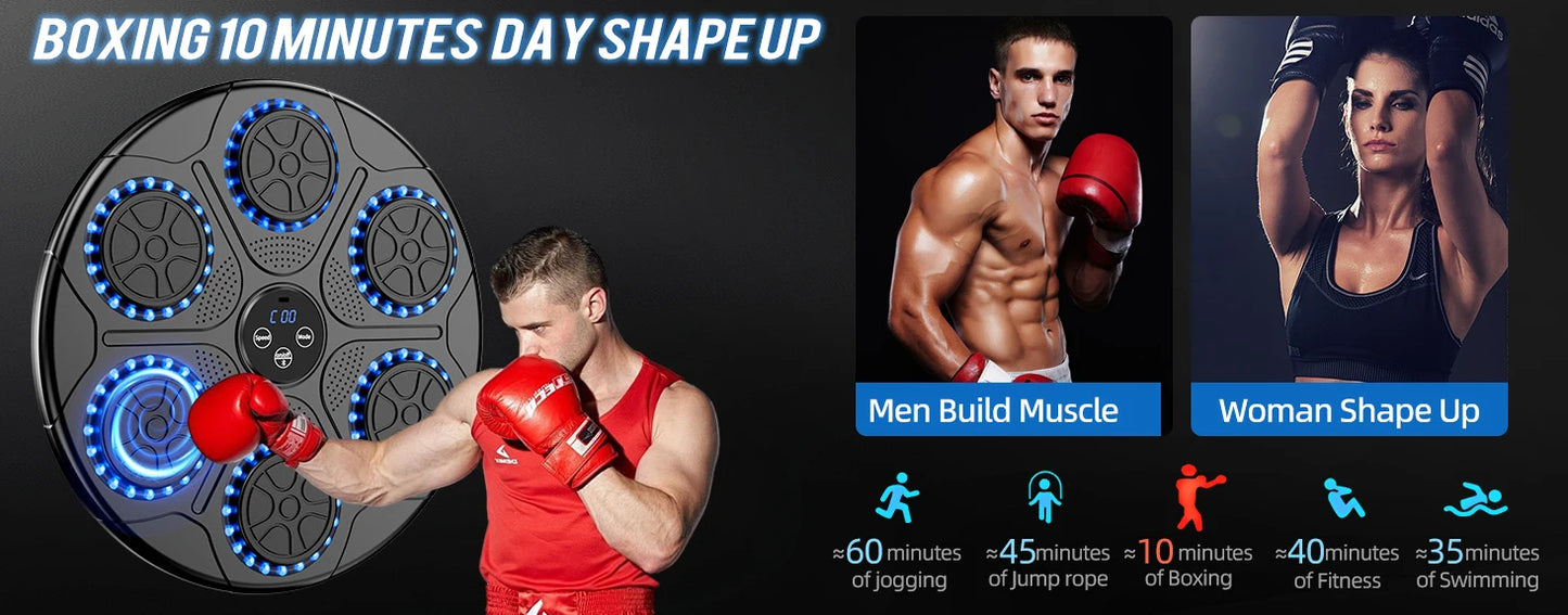 New Music Boxing Machine Smart Bluetooth Wall Mounted Trainer
