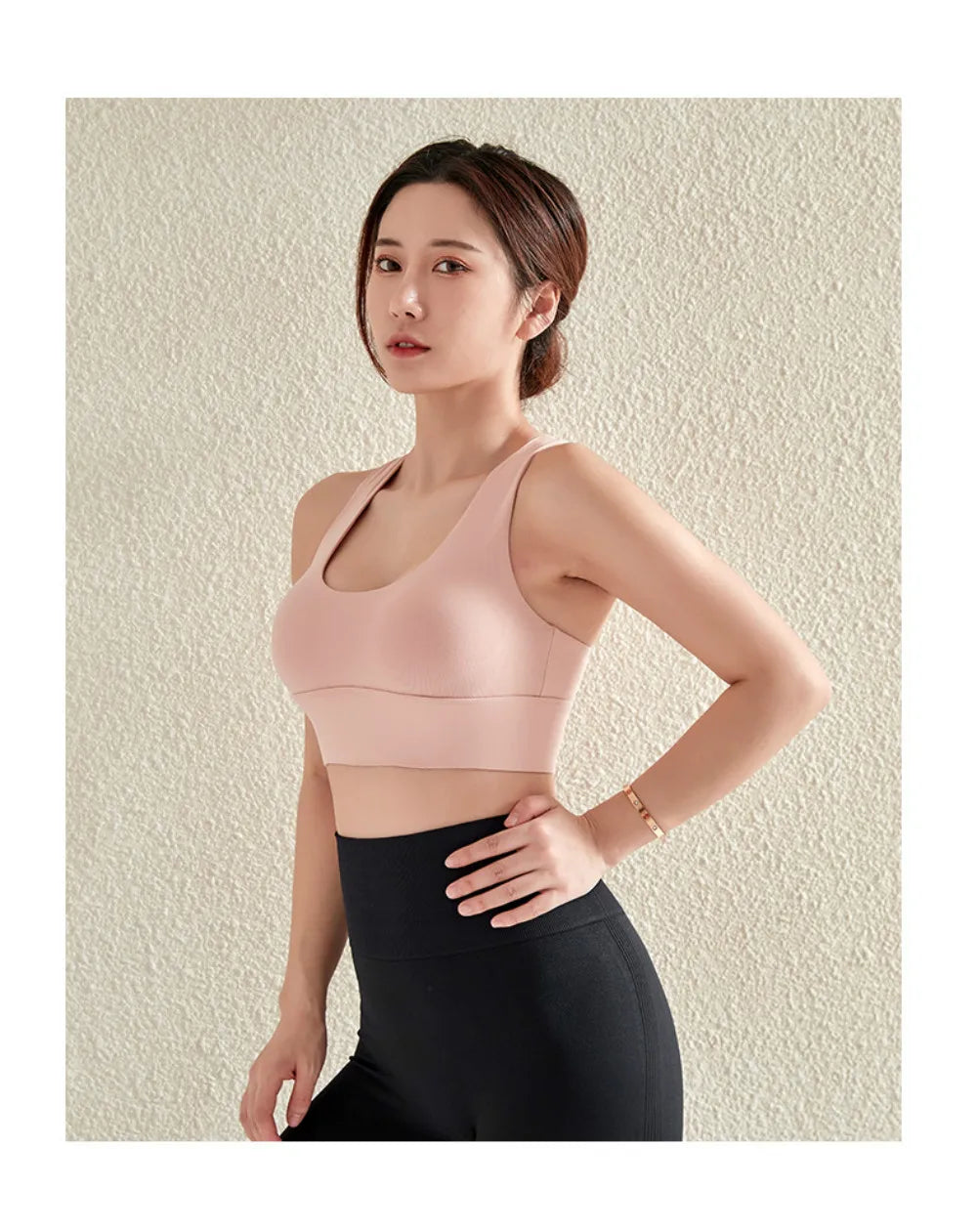 Gym Push Up Bra Women Sports Bra Back Closure High Impact Workout Sport Top Crop Fitness Wear for Yoga Gym Brassiere Sportswear