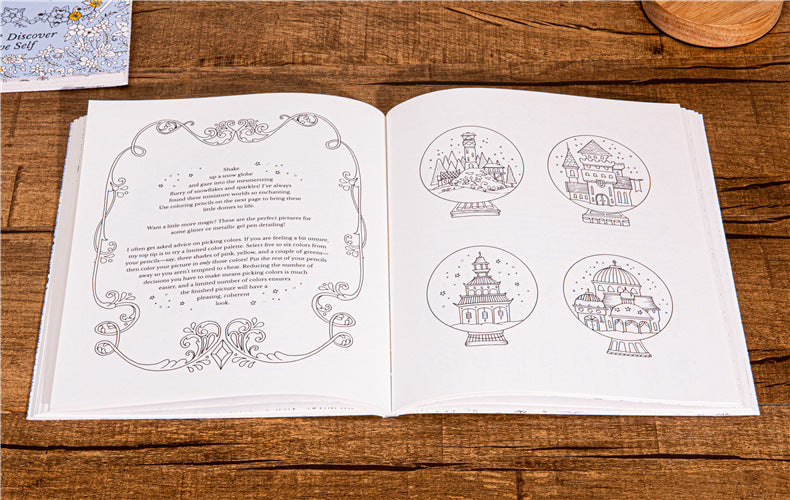 30 Days of Creativity Coloring Book for Adult Stress Relief