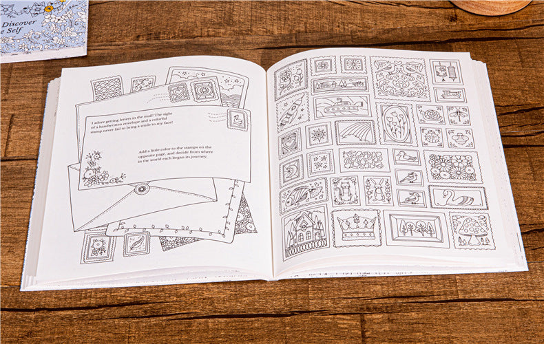 30 Days of Creativity Coloring Book for Adult Stress Relief