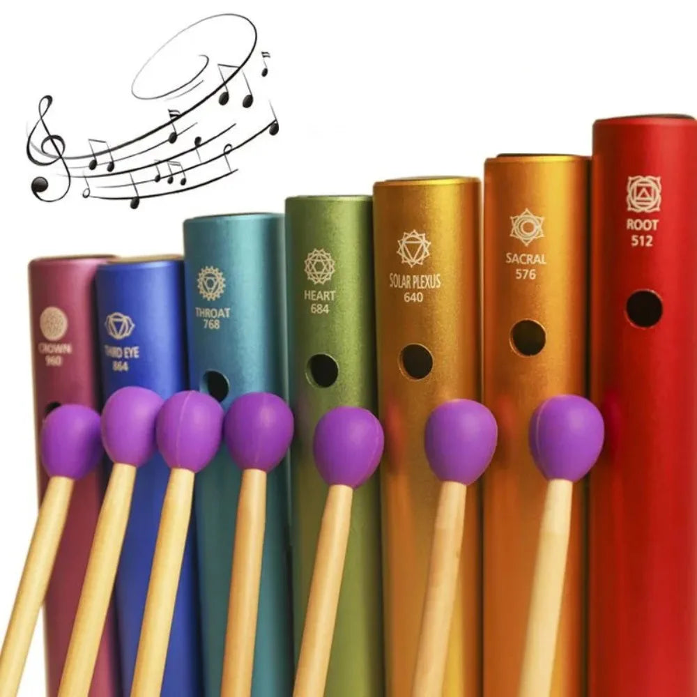 Colorful Musical Bells Sound Healing and Mediation
