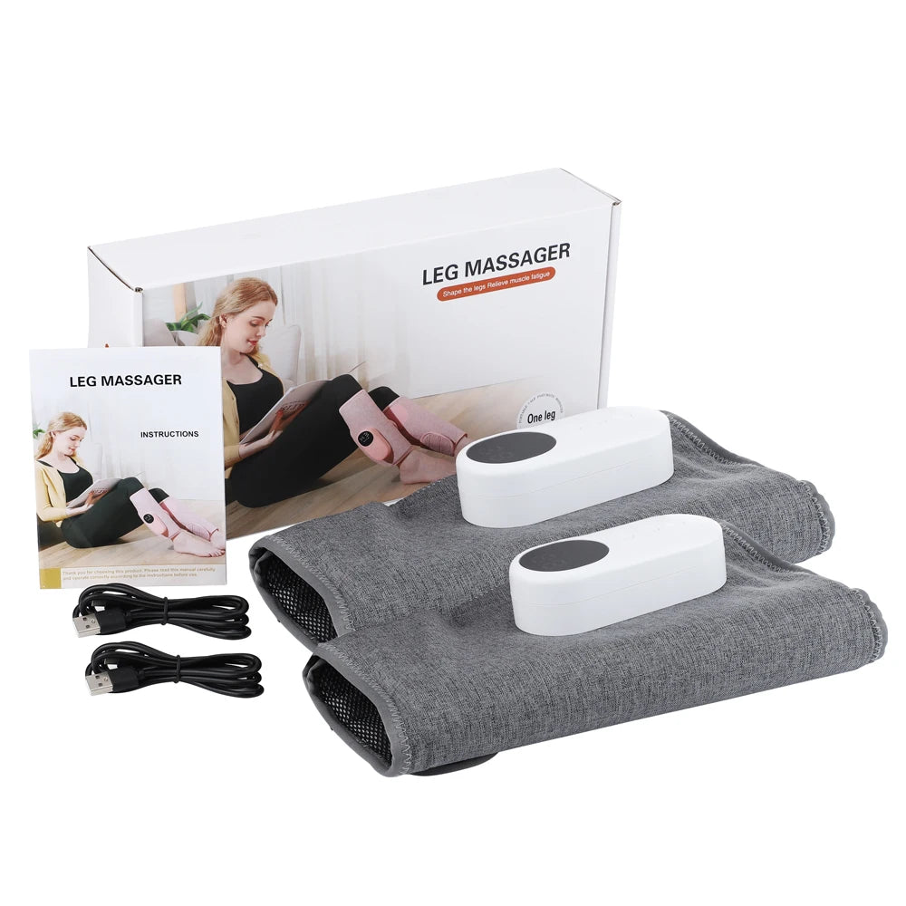 Eletric Calf Massager 360 Degree Air Pressure Heated Kneading