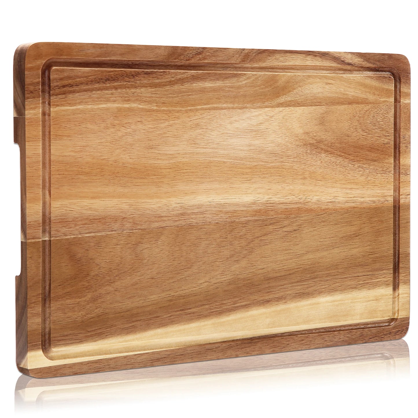 18" x 12" Large Acacia Cutting Boards for Kitchen Use