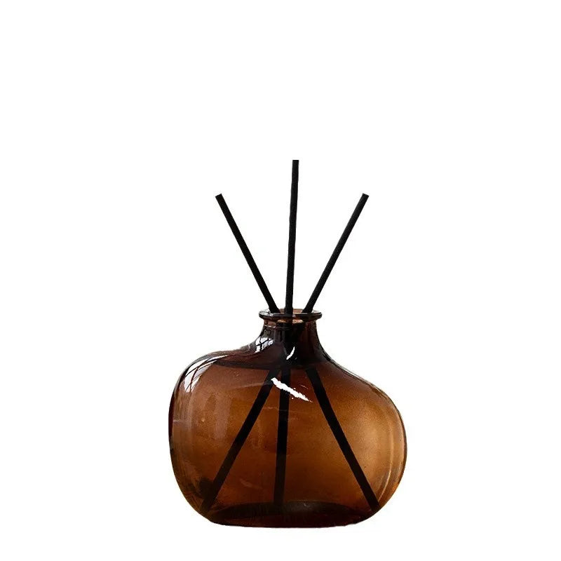 100ml aromatherapy reed diffuser set with fiber sticks and a glass bottle