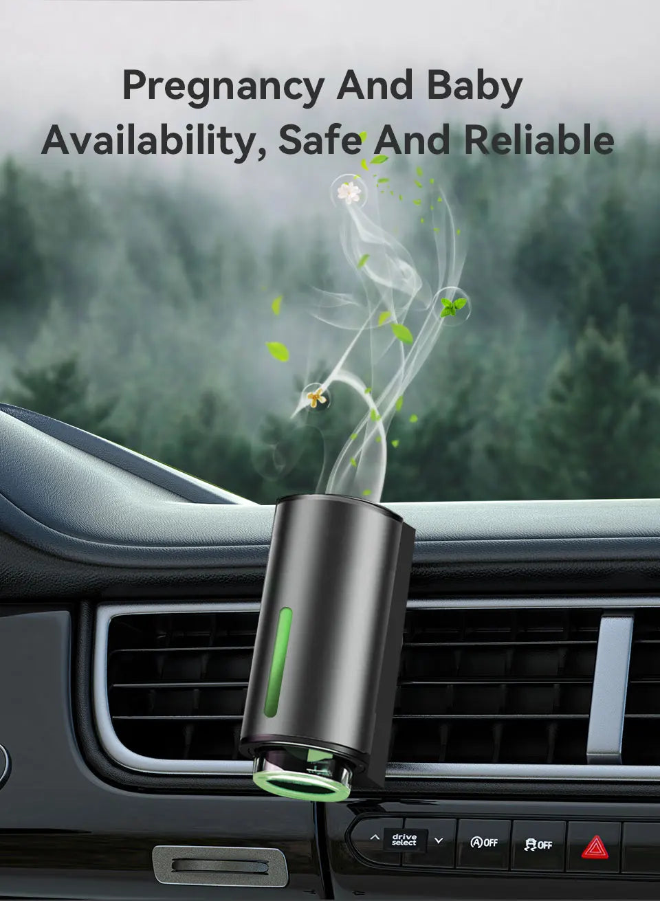 Personalized Fashion Car Perfume Alloy High-Grade Fragrance