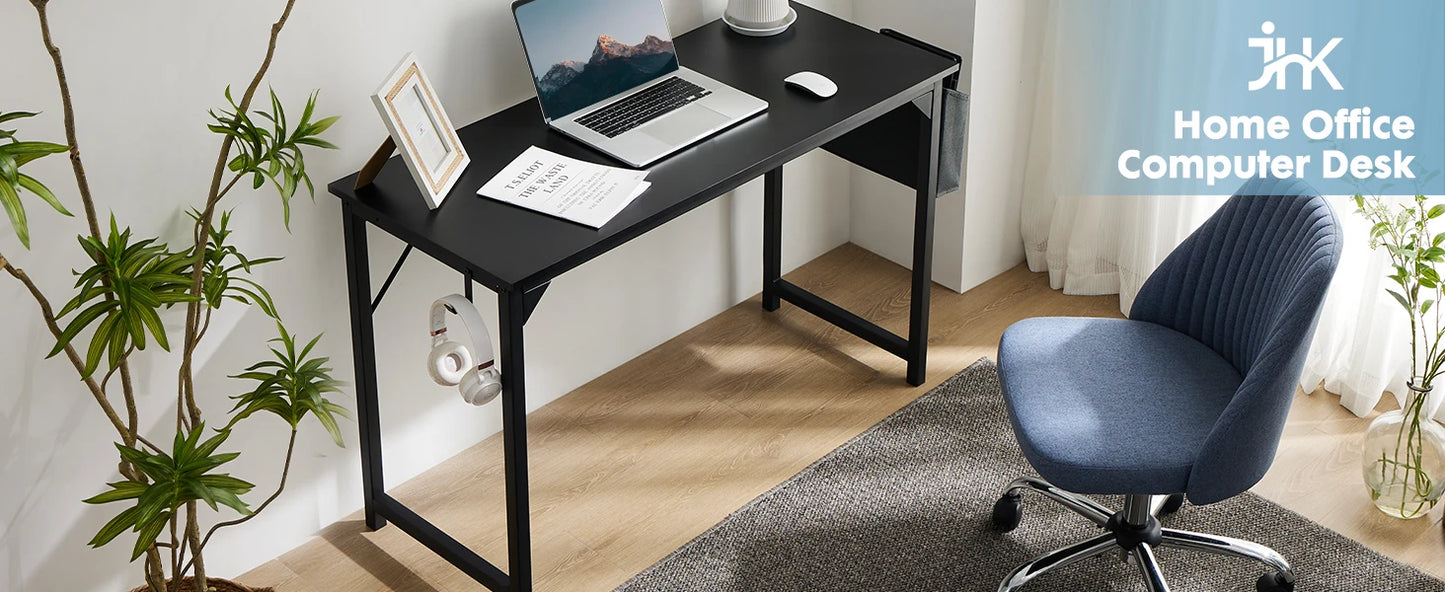 JHK Computer Desk Writing Study Office Gaming Table Compact