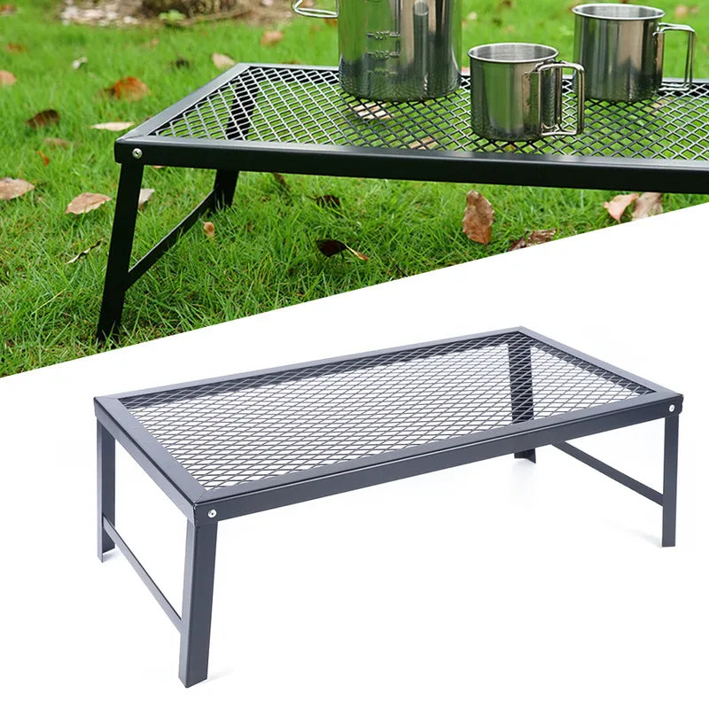 Folding Outdoor Camping BBQ Grill Portable Stand Equipment Picnic Cooking Grate Delicious Manufacturing Party Supplies