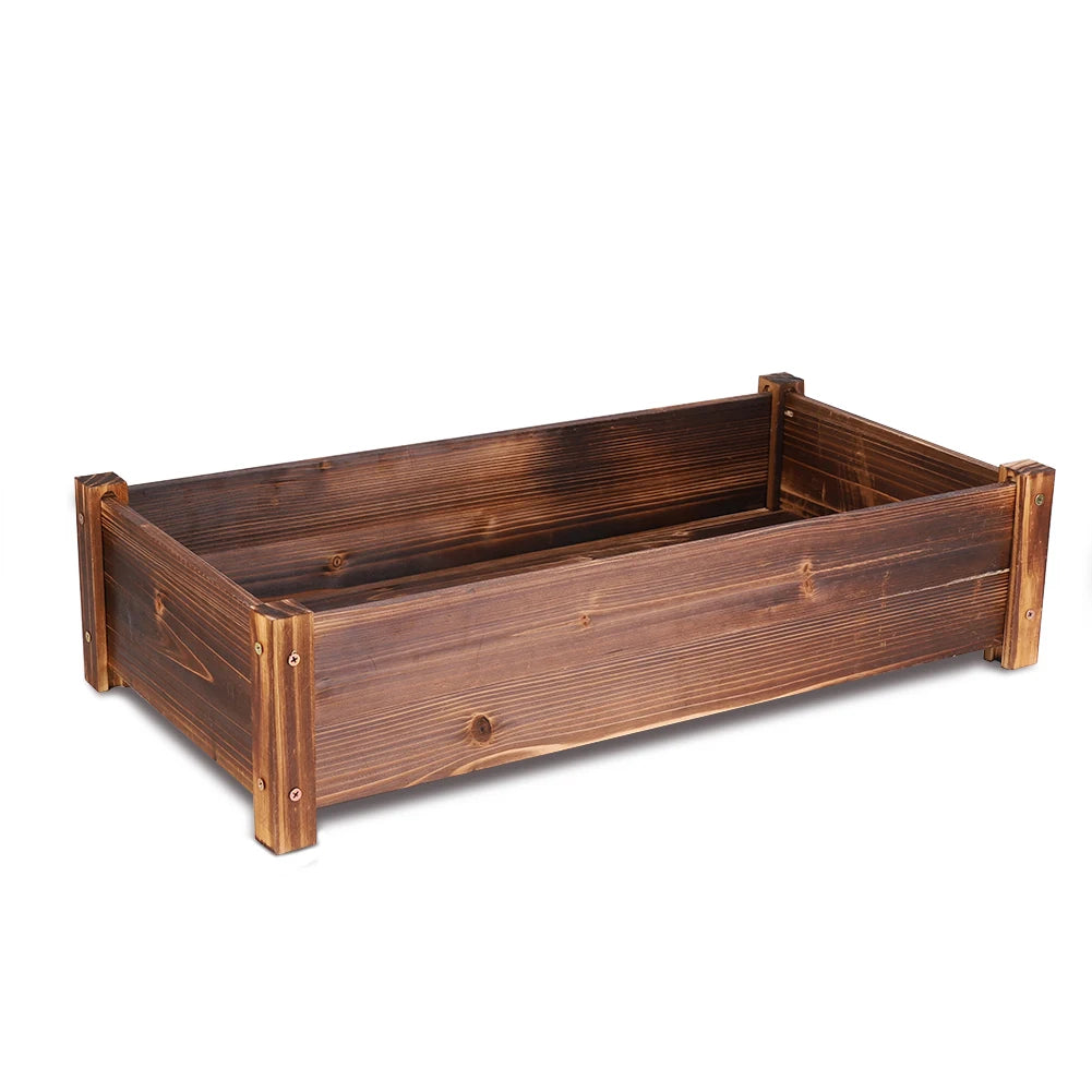 Raised Garden Bed Large Wooden Planter Garden Boxes Elevated