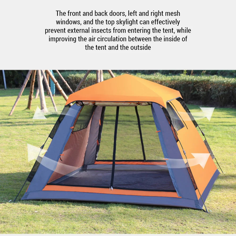 Outdoor Automatic Quick Open Tent Waterproof Camping Tent