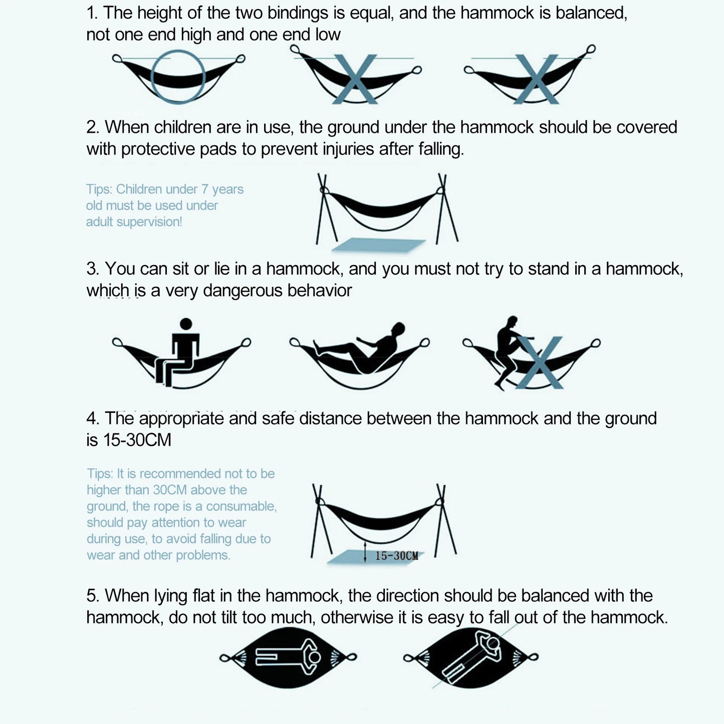 Double Hammock Stand 2-People Set with Carrying Bag