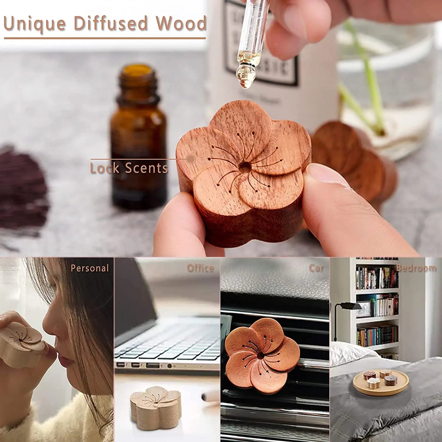 12pcs Gift Box Pure Essential Oils for Humidifiers Diffuser
