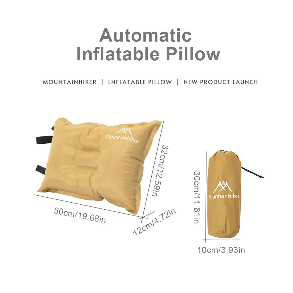 Camping Inflatable Pillow Comfortable Automatic Inflatable Pillow