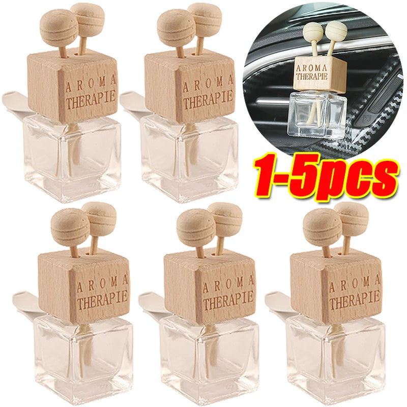 8ml Car Air Vent Perfume Bottle Auto Air Freshener Diffuser Clip Interior Accessories