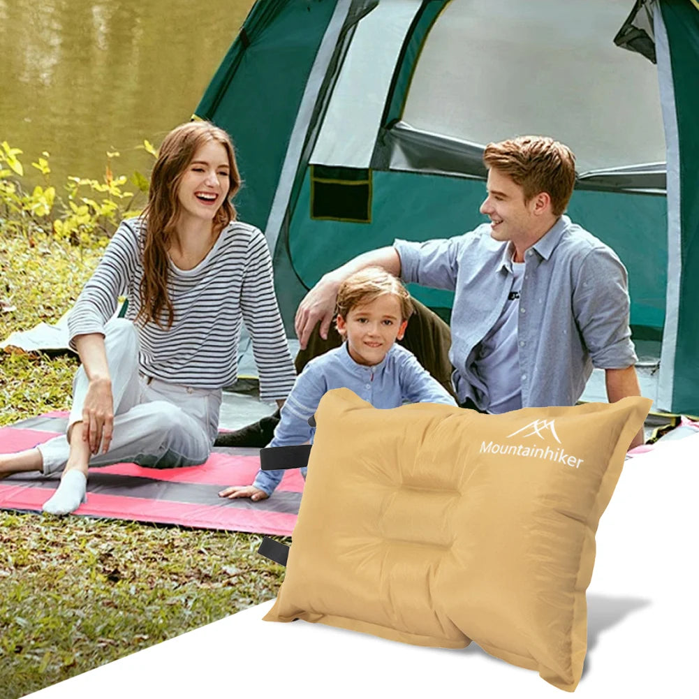 Camping Inflatable Pillow Comfortable Automatic Inflatable Pillow