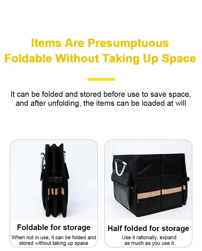 Car Trunk Storage Box Portable Multipurpose Folding Organizer