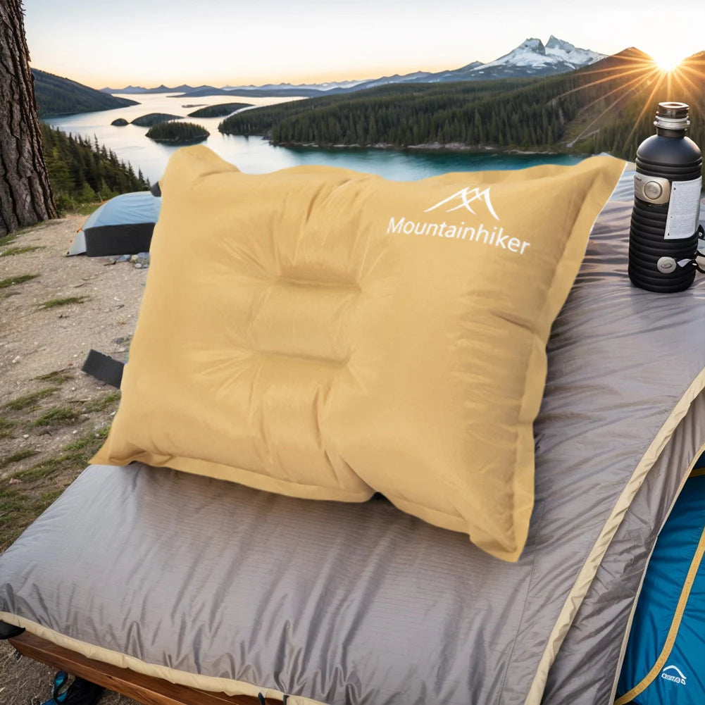 Camping Inflatable Pillow Comfortable Automatic Inflatable Pillow