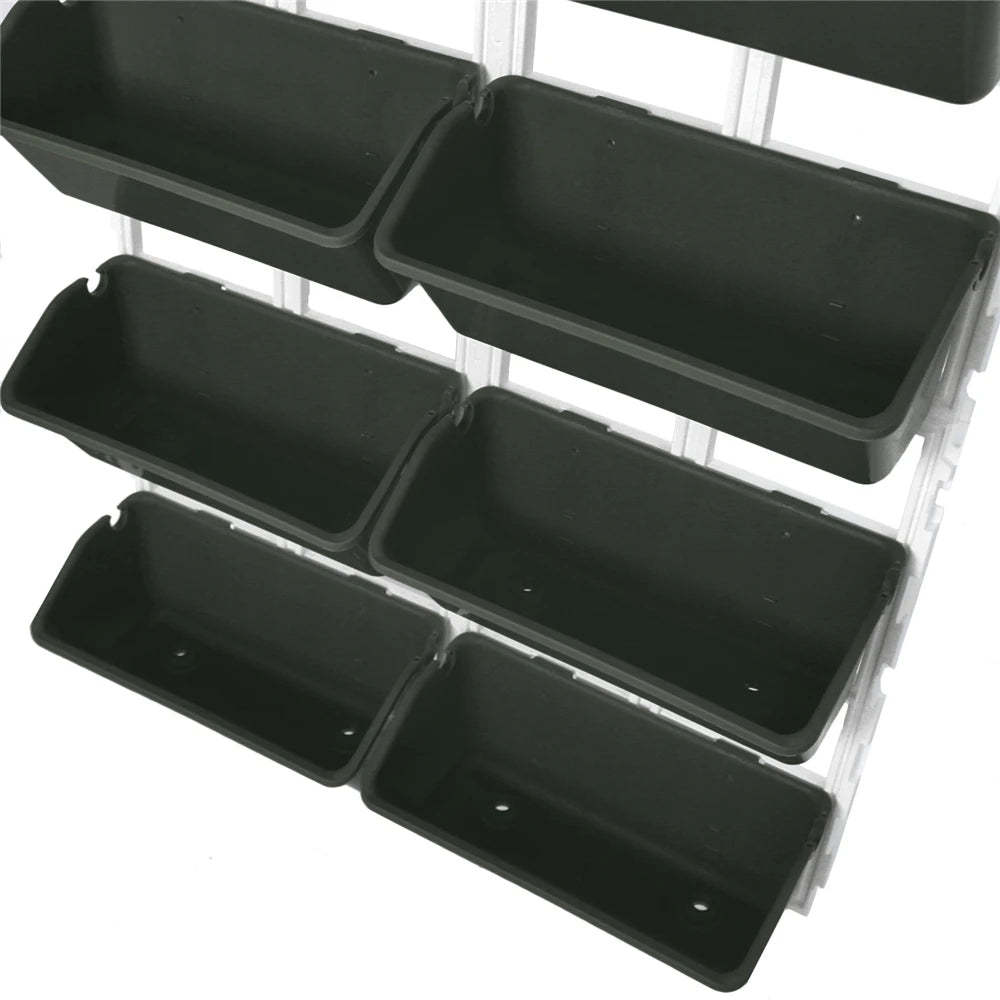 4 Tier Wall-Mounted Elevated Garden Planter Vertical Pots