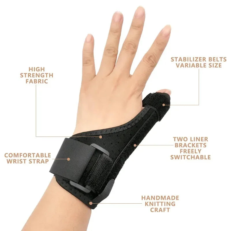 Thumb Brace Thumb Spica Splint Adjustable Wrist Stabilizer