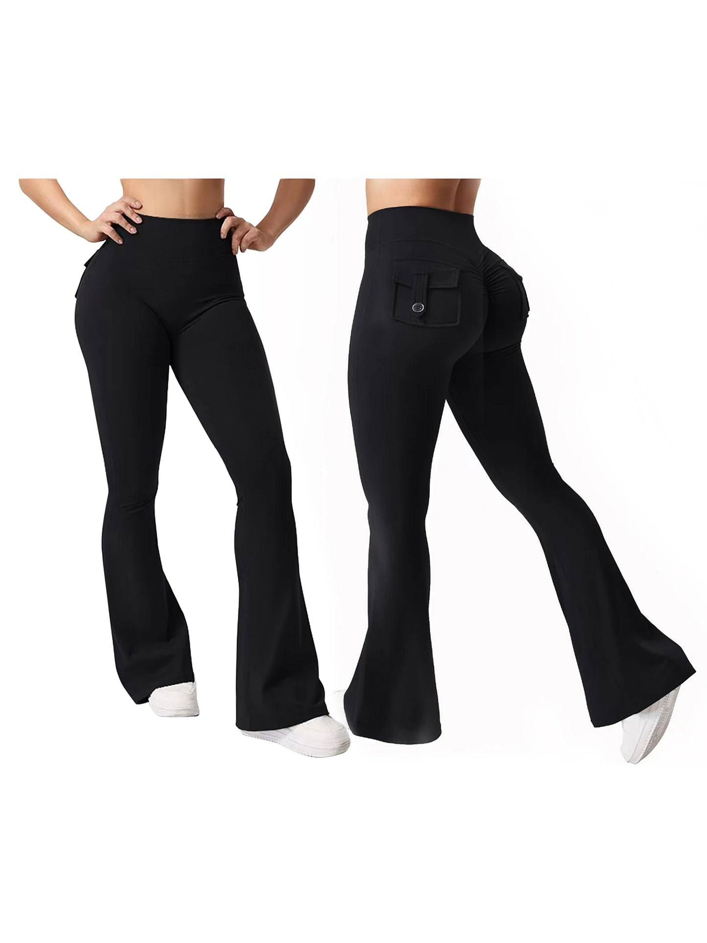 Women s High Waist Yoga Leggings with Pockets
