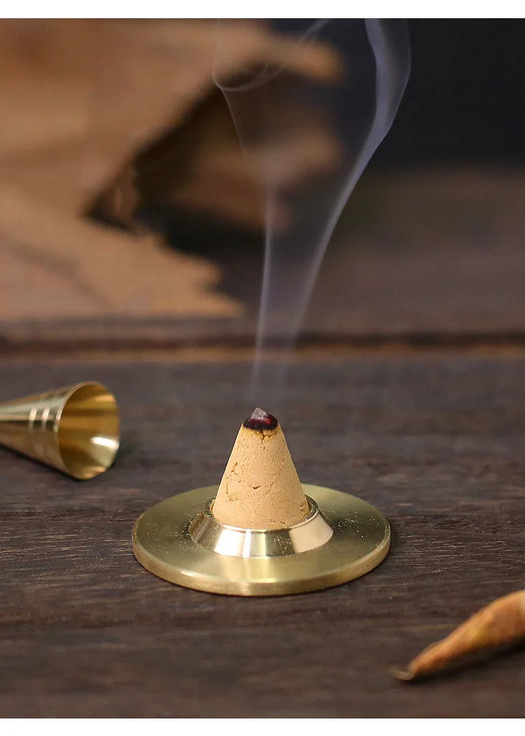 Brass Incense Burner Set – Aromatherapy & Meditation Kit