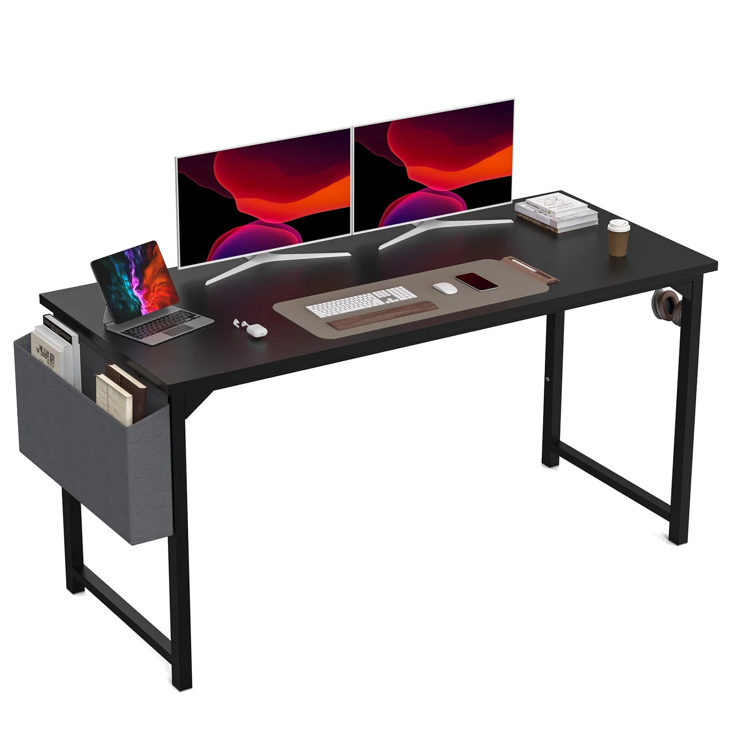 JHK Computer Desk Writing Study Office Gaming Table Compact