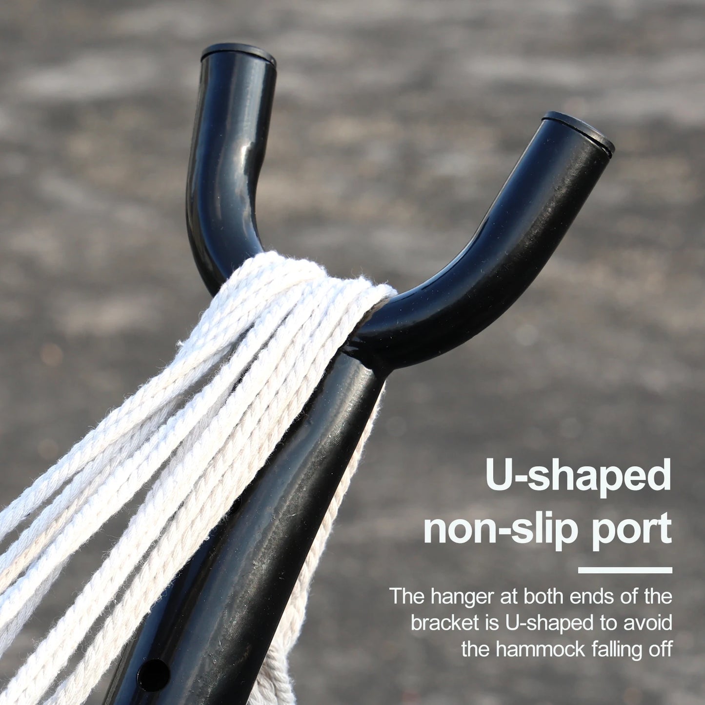 Double Hammock Stand 2-People Set with Carrying Bag