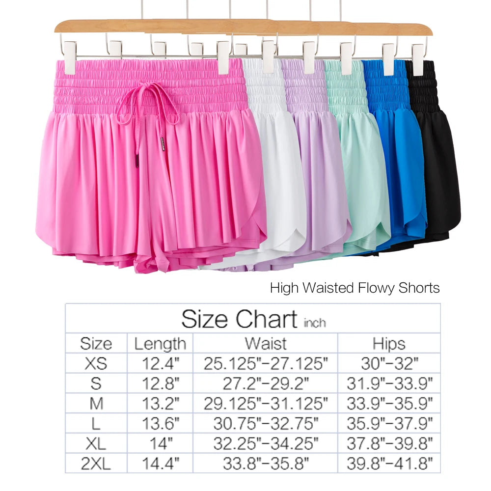 Women's Flowy Athletic Shorts