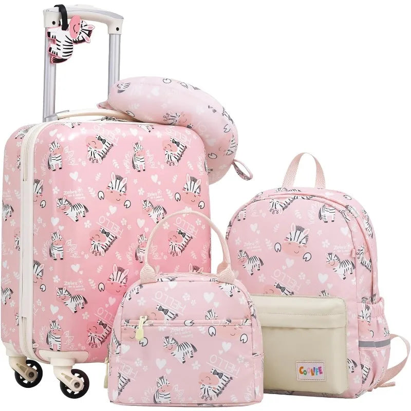 Kid’s Luggage Set 5 Piece Suitcase Set 16’’ Carry On