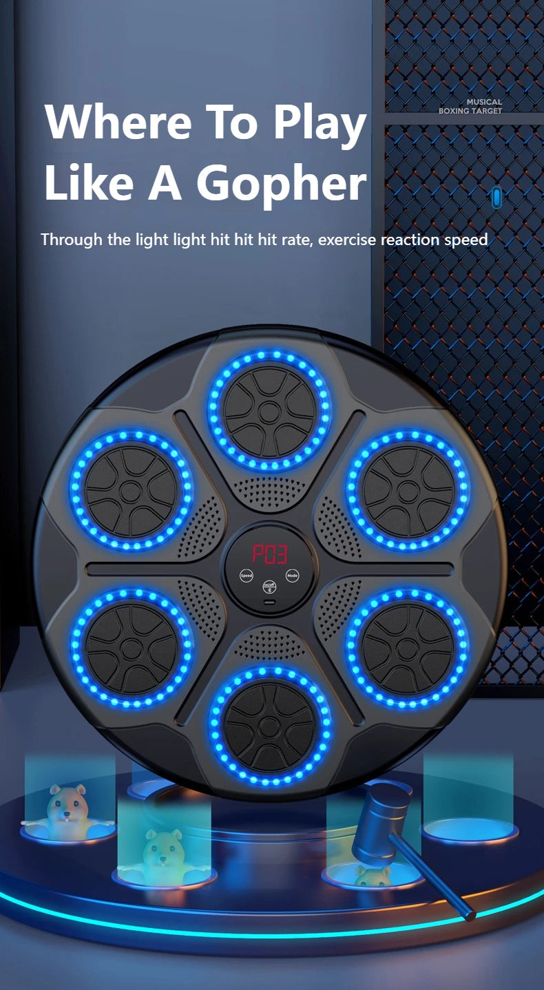 New Music Boxing Machine Smart Bluetooth Wall Mounted Trainer