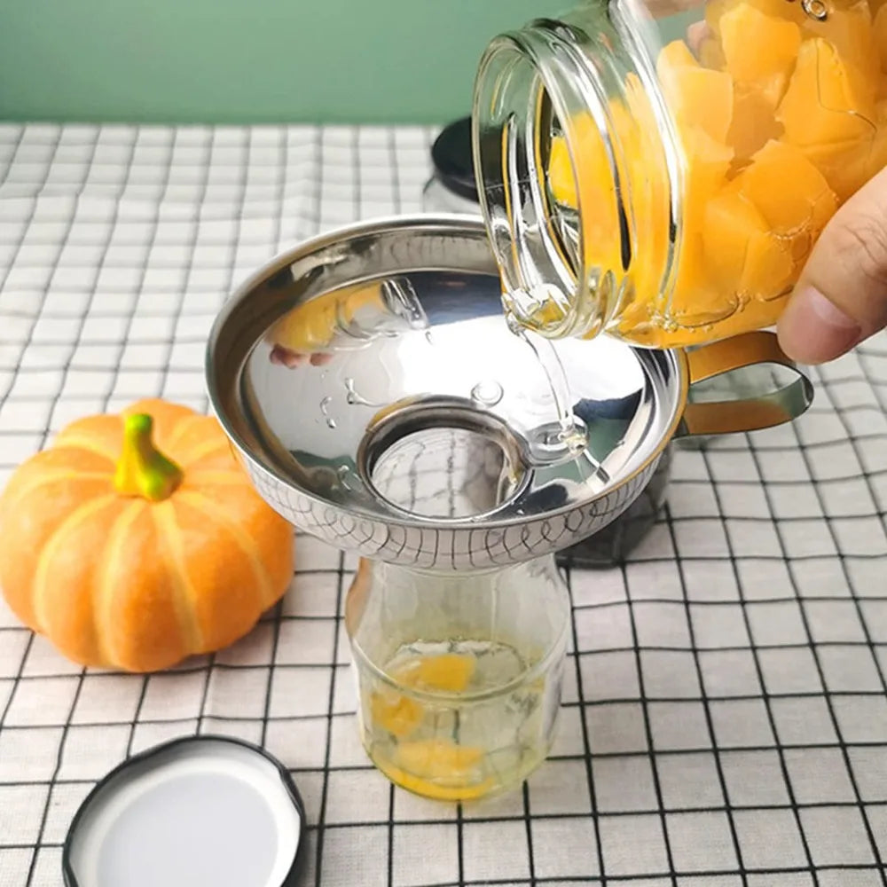 Canning Funnel for Kitchen Use, Wide Mouth Funnel for Mason Jars