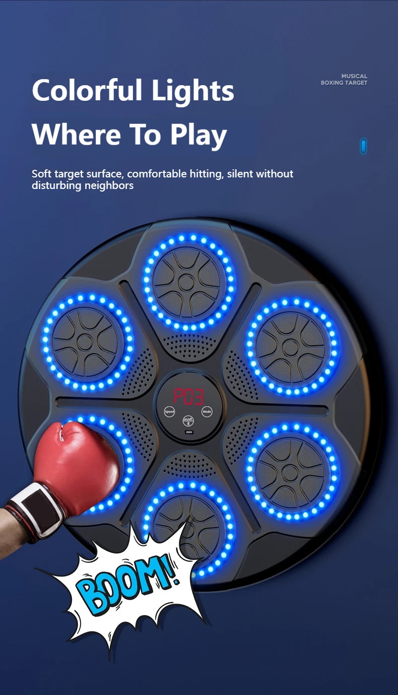 New Music Boxing Machine Smart Bluetooth Wall Mounted Trainer