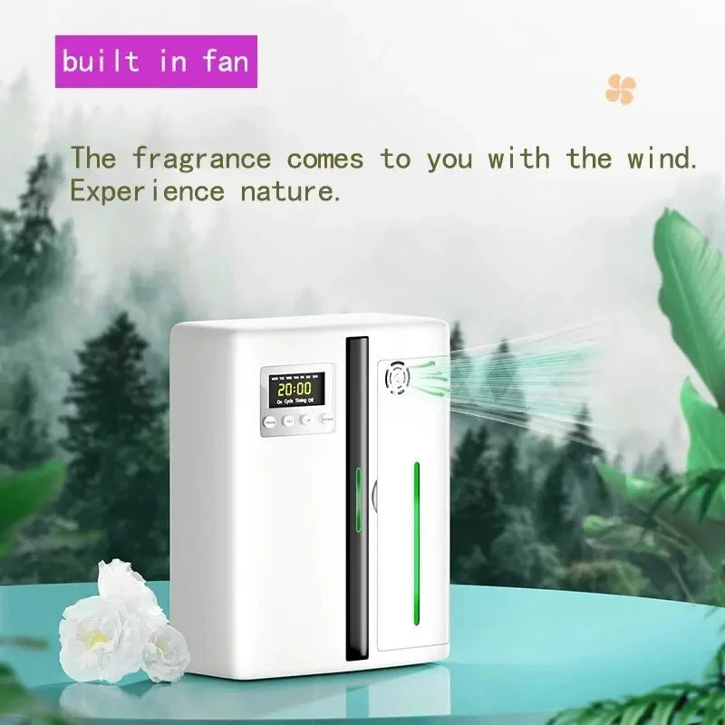 160ml Waterless Scent Diffuser Bluetooth Wall-Mounted Fragrance Machine