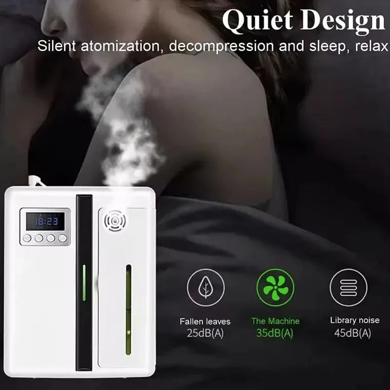 160ml Waterless Scent Diffuser Bluetooth Wall-Mounted Fragrance Machine