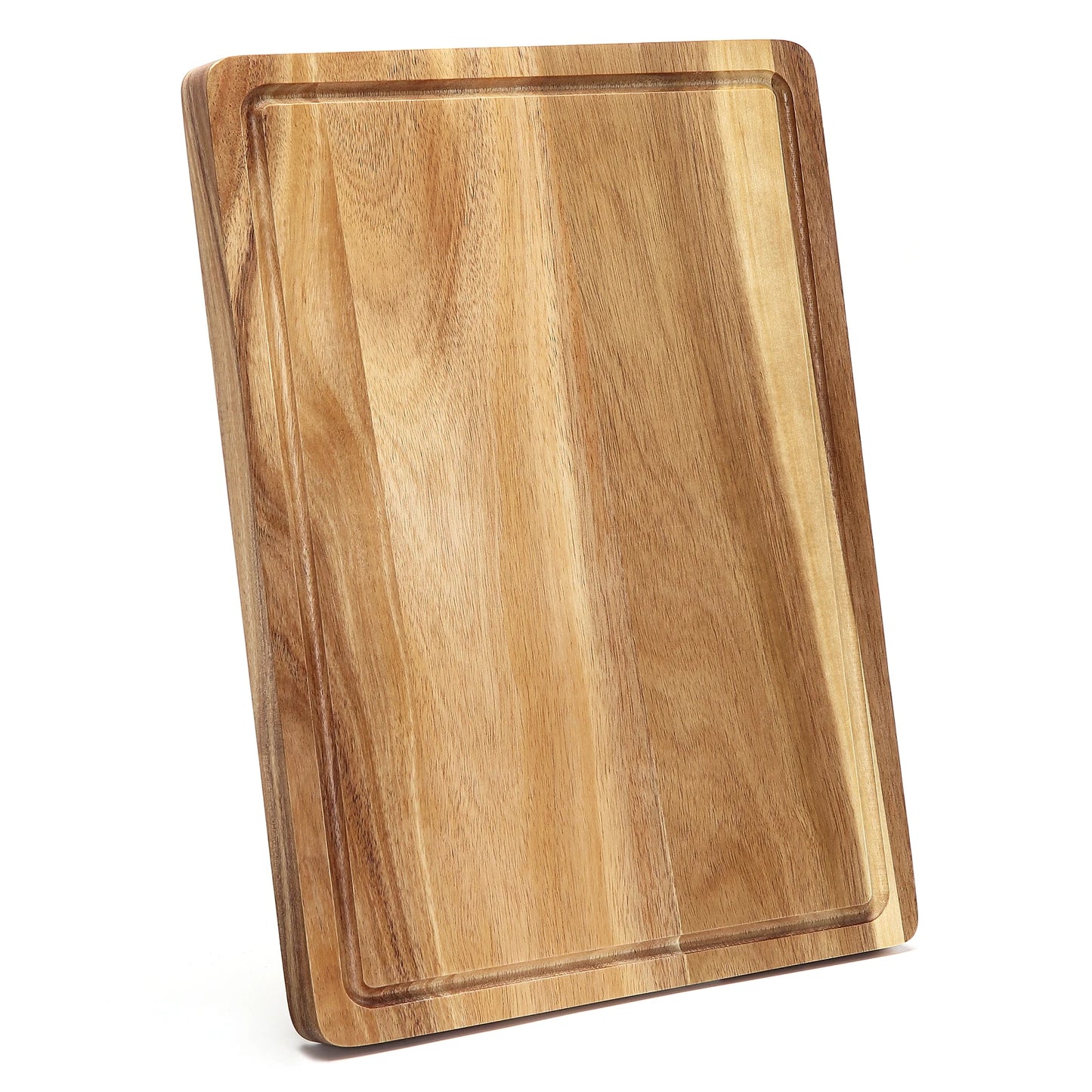 18" x 12" Large Acacia Cutting Boards for Kitchen Use
