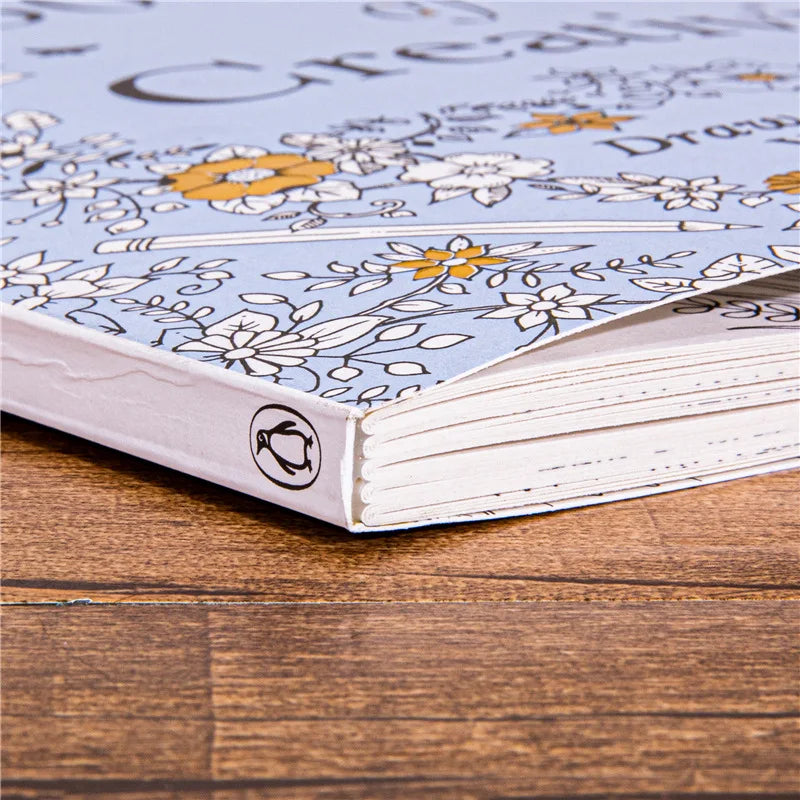 30 Days of Creativity Coloring Book for Adult Stress Relief