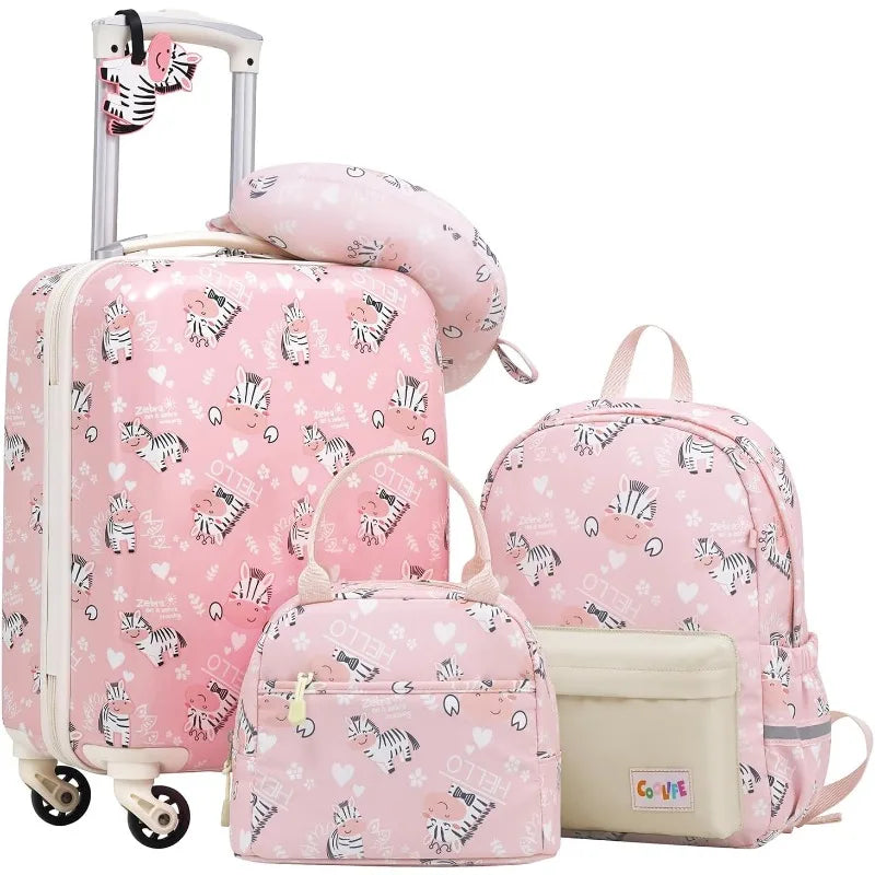 Kid’s Luggage Set 5 Piece Suitcase Set 16’’ Carry On