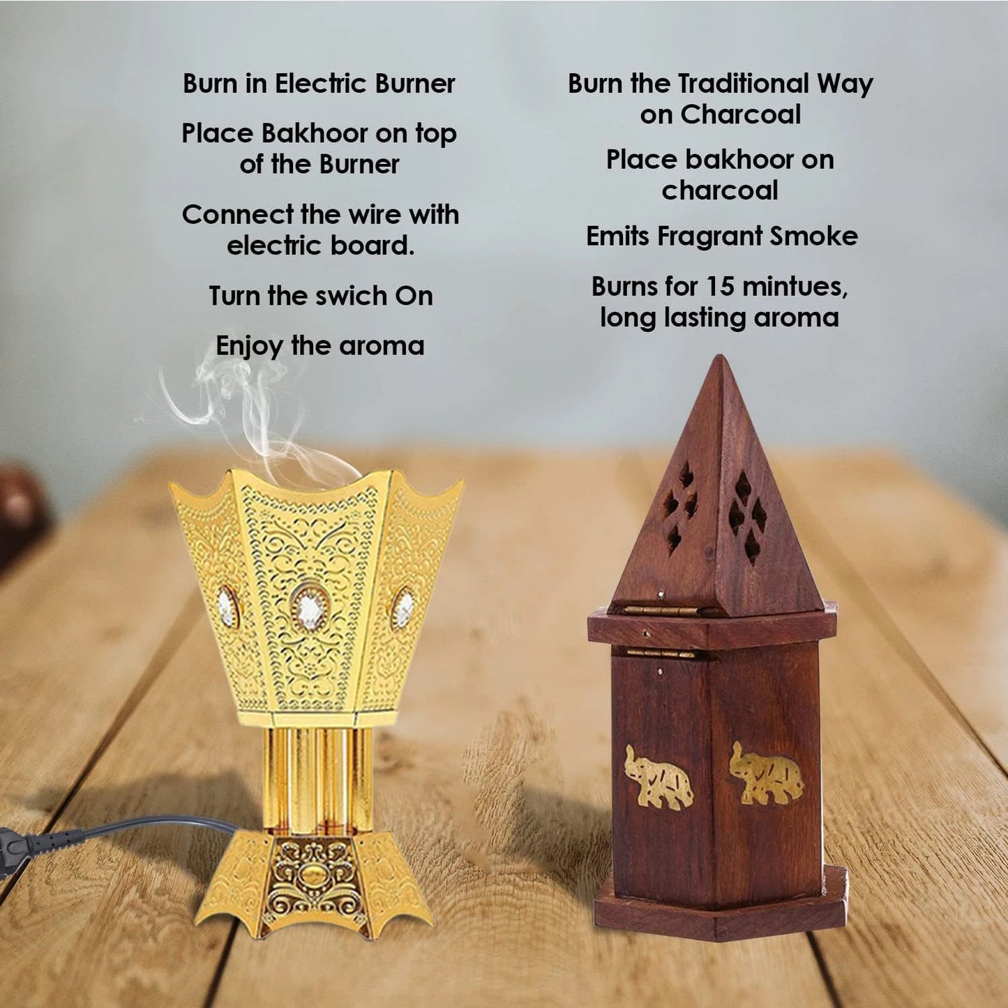 High Grade Premium Incense Bars | Sandalwood Oud Musk 9 Scents