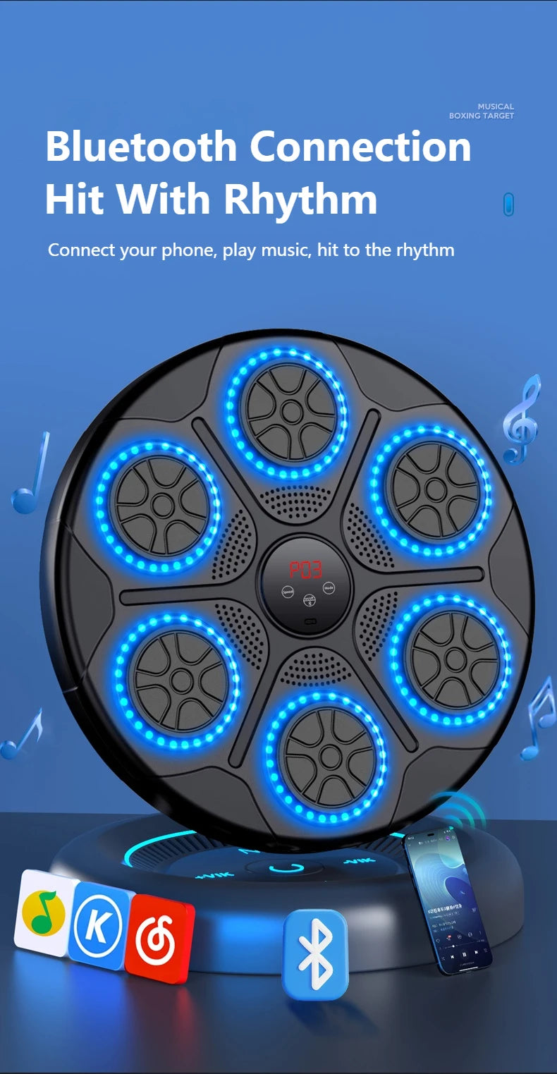 New Music Boxing Machine Smart Bluetooth Wall Mounted Trainer