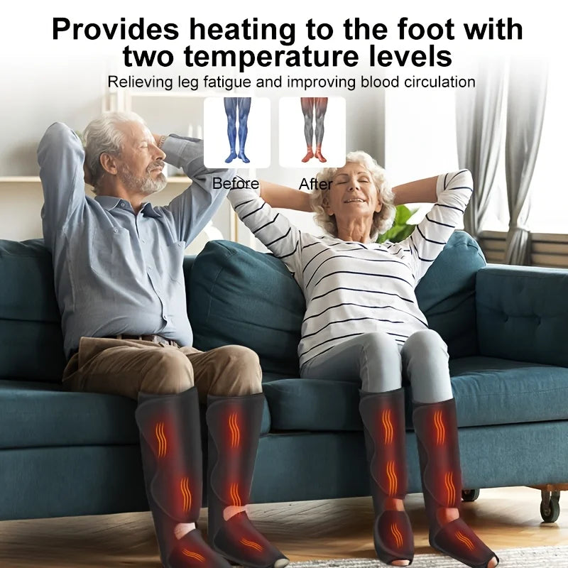 Sejoy Rechargable Neck Massager with Heat Air Compression