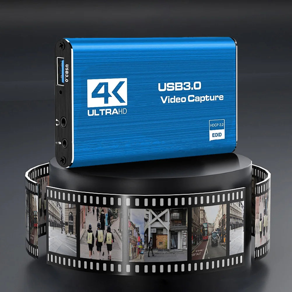 4K HDMI-Compatible USB 3.0 Video Capture Device 60FPS