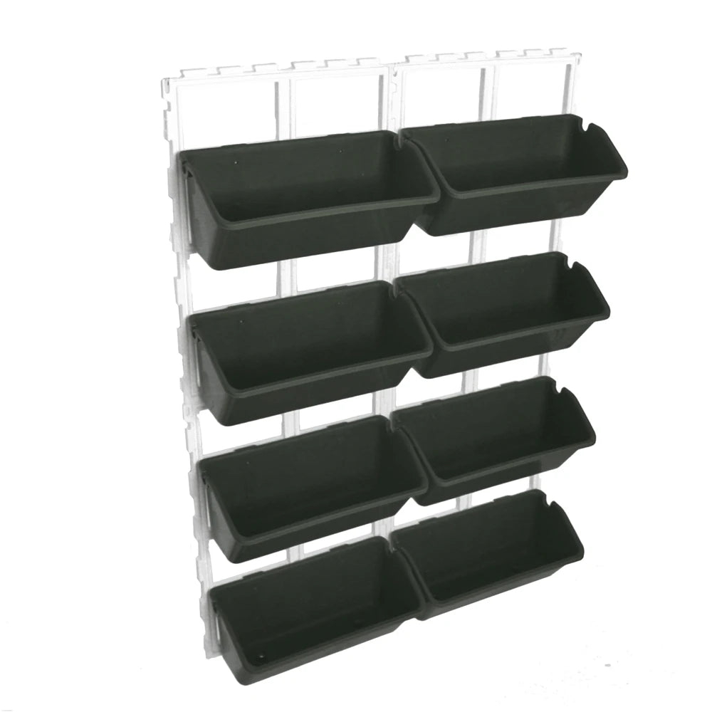 4 Tier Wall-Mounted Elevated Garden Planter Vertical Pots