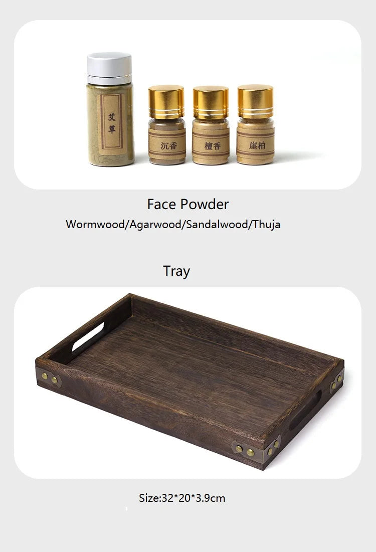 Brass Incense Burner Set – Aromatherapy & Meditation Kit