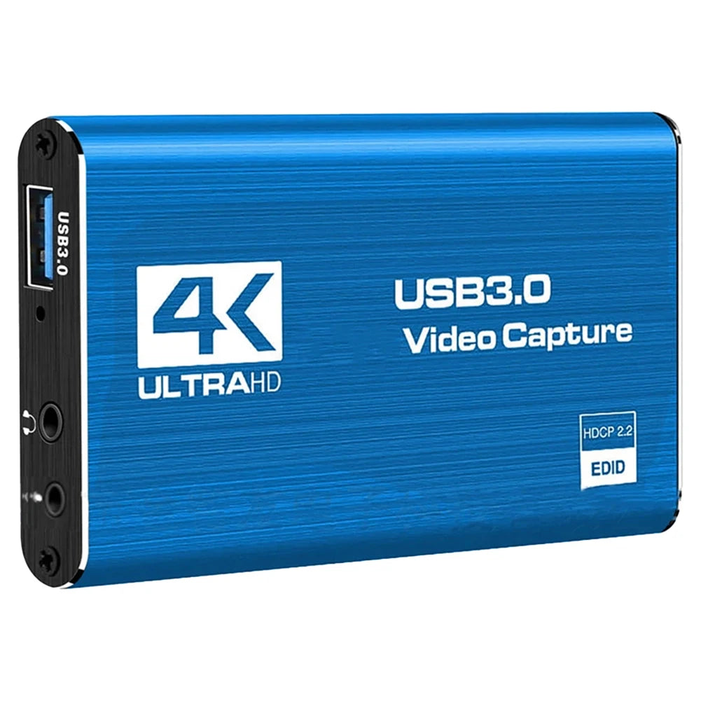 4K HDMI-Compatible USB 3.0 Video Capture Device 60FPS