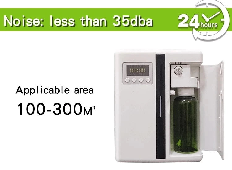 160ml Waterless Scent Diffuser Bluetooth Wall-Mounted Fragrance Machine