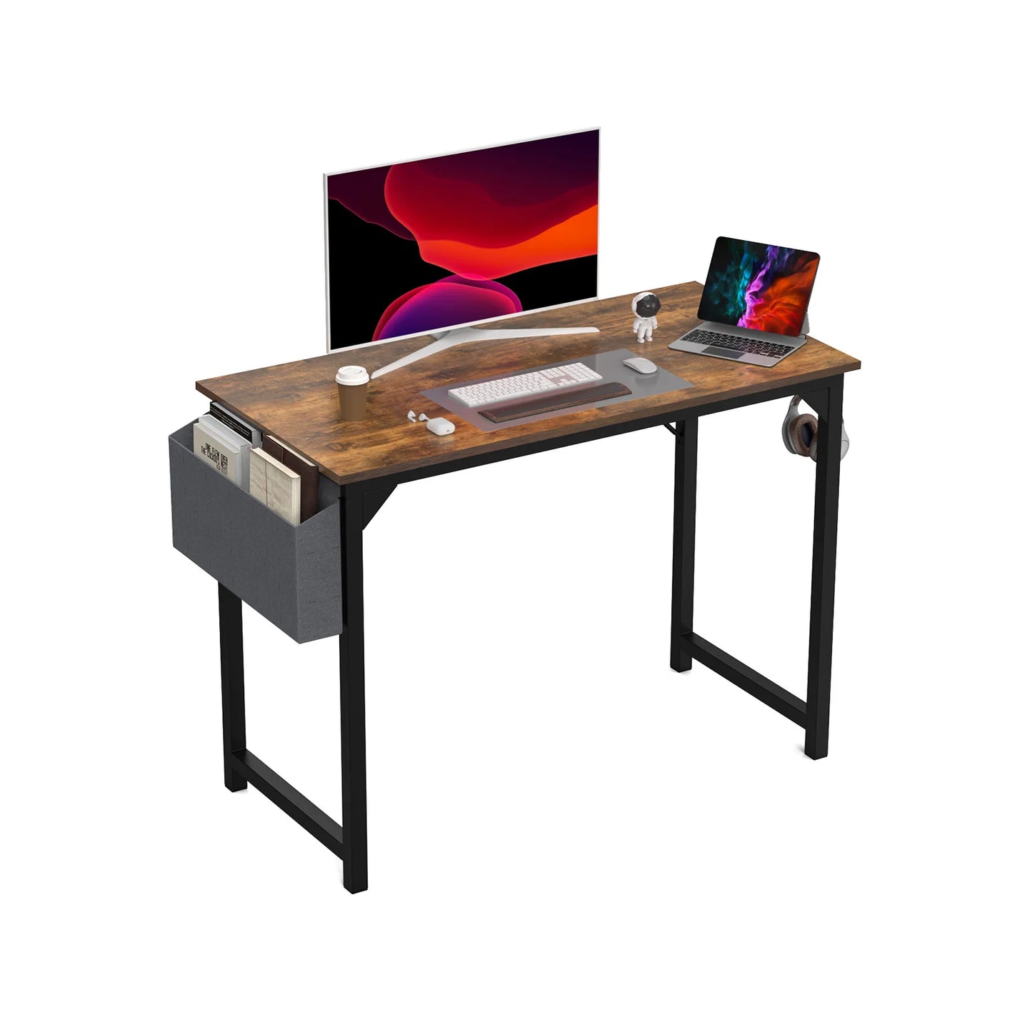 JHK Computer Desk Writing Study Office Gaming Table Compact