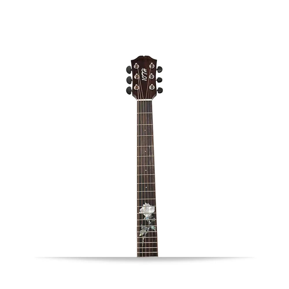 6-String Beginner Solid Spruce Classic Acoustic Guitar Rosewood Fretboard Colored Finish Right
