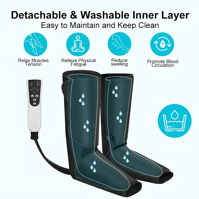 Sejoy Rechargable Neck Massager with Heat Air Compression