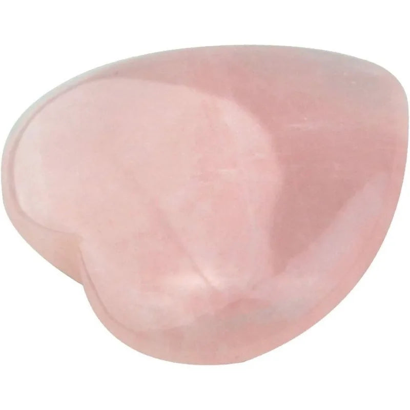 15pcs Healing Crystal Natural Rose Stone Heart Shape
