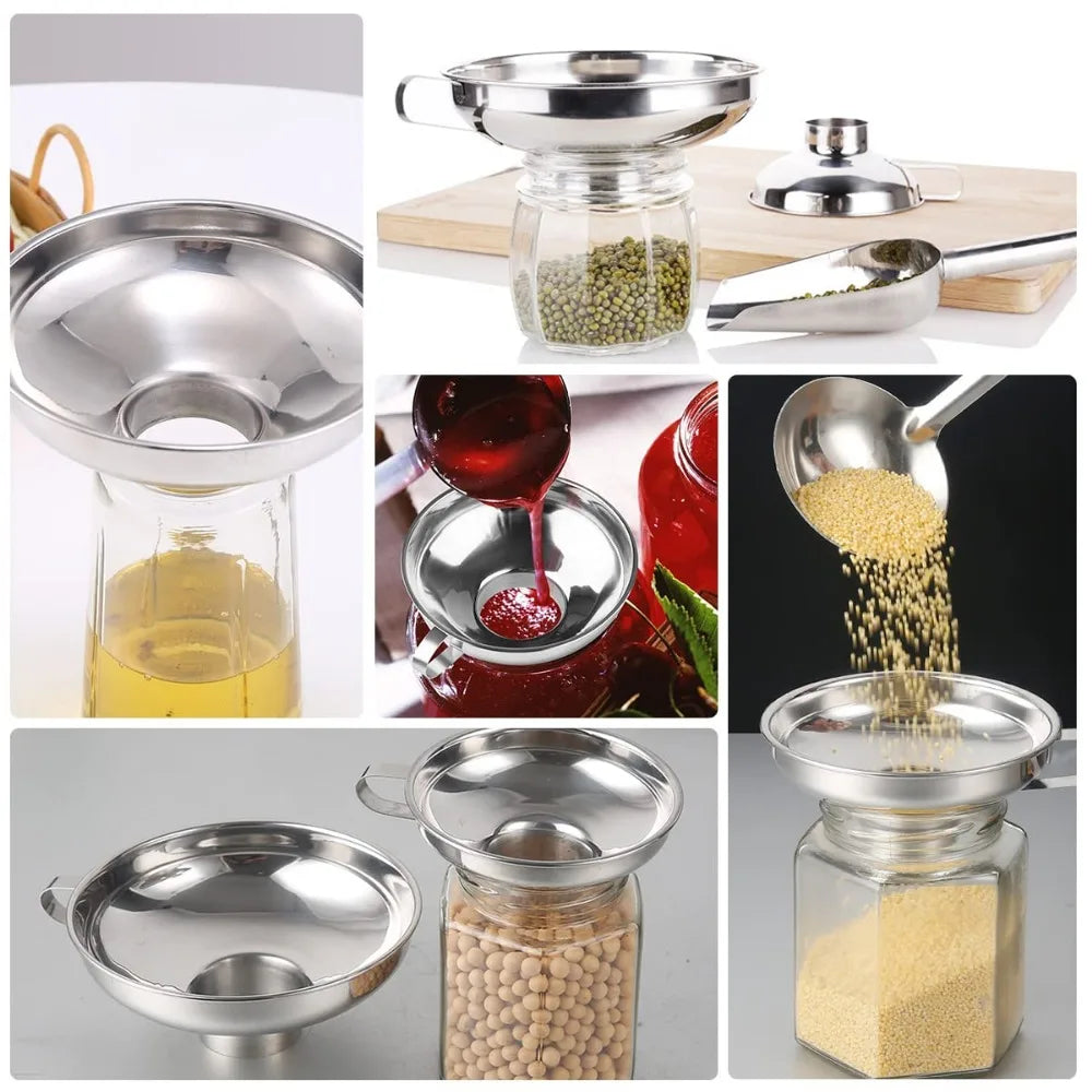 Canning Funnel for Kitchen Use, Wide Mouth Funnel for Mason Jars